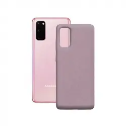 Ksix Eco-Friendly Funda Rosa para Samsung Galaxy S20