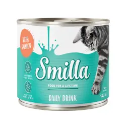 Smilla Daily Drink con salmón bebida para gatos - 6 x 140 ml