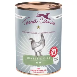 Terra Canis Alimentum Veterinarium Diabetic 6 x 400 g - Pollo