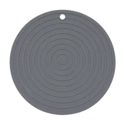 UAMLY Alfombrilla de comida para perros y gatos - Gris
