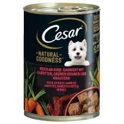 Cesar Natural Goodness - 6 x 400 g - Ternera
