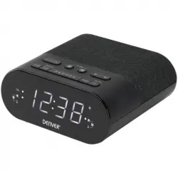 Denver CRQ-107 Reloj Despertador Digital Negro