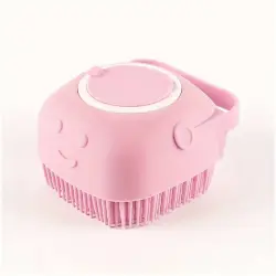 Fpets Cepillo de champú para mascotas - 8 cm x 7 cm x 5 cm