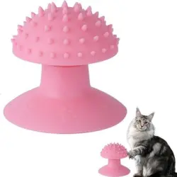 FurryFusion Cepillo para el aseo de gatos - Rosa