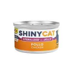 GimCat Shiny Cat pollo en gelatina lata para gatos 70 g