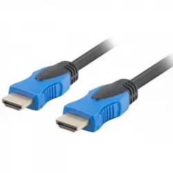 Lanberg Cable HDMI V2.0 4K CU Macho/Macho 1m Negro