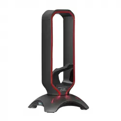 Mars Gaming MHHPRO Soporte para Auriculares 3 en 1 RGB