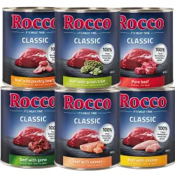 Pack mixto de prueba: Rocco Classic 6 x 800g - Mix 1 con 6 surtidos diferentes