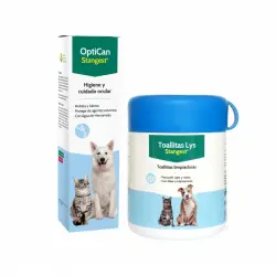 Stangest Dog Pack Optican Ojos + Toallitas para perros 40 unidades