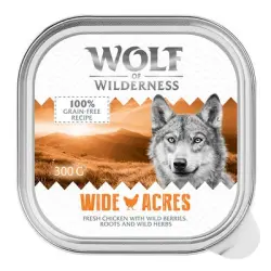 Wolf of Wilderness Adult - Monoproteico 6 / 24 x 300 g bol - 24 x 300 g: Wide Acres - Pollo