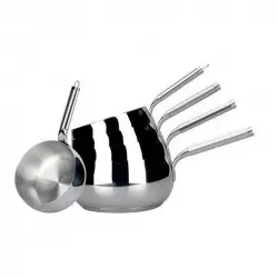 5 cacerolas acero inoxidable