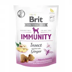 Brit care dog functional snack immunity insect, Peso 150 gr