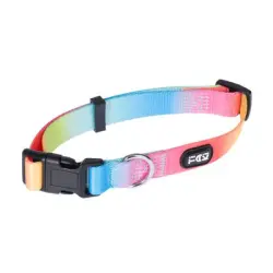 Collar TIAKI Rainbow - Talla L: aprox. 45 - 66 cm de contorno de cuello