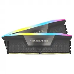 Corsair Vengeance RGB DDR5 6000MHz 64GB 2x32GB CL40 Memoria Dual AMD EXPO e Intel XMP