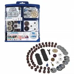Dremel SC725 EZ SpeedClic Kit de 70 Accesorios