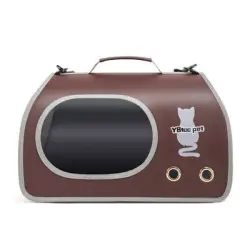 FurryFusion Bolso de hombro transpirable - marrón
