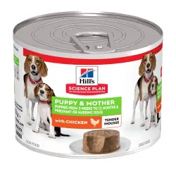 Hill's Science Plan Puppy & Mother Tender Mousse - Pollo (12 x 200 g)