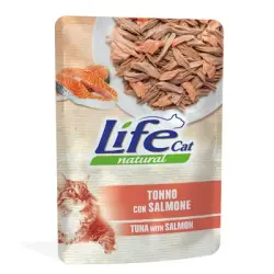 Life Cat Natural Adult 24 x 70 g - Pack Ahorro - Atún con salmón
