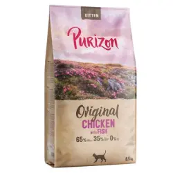 Purizon Kitten pollo y pescado, sin cereales - NUEVO: 6,5 kg