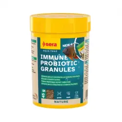 Sera Immune Probiotic Granules Probióticos en Gránulos para Peces Nature, 45 gr