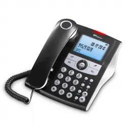 SPC Elegance ID Teléfono Fijo Negro