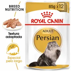 1 Pack de 12 unidades de 85 gr Royal Canin Persian pack de sobres para gatos adultos