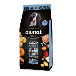 12.2 KG 12.2 KG Ownat Maxi Junior Ultra Pollo y Pavo pienso para cachorros