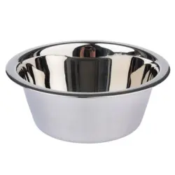Comedero de acero inoxidable TIAKI Functional - 875 ml, 17 cm de diámetro