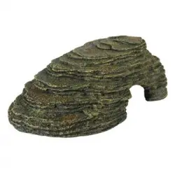 Cueva Esquinera Para Acuario Poliresina 30,5x21x11,5cm Aqua D'ella