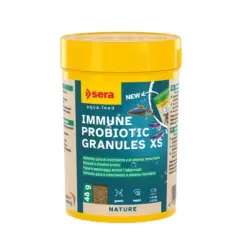 Sera Immune Probiotic Granules XS Probióticos para el Crecimiento de Peces Nature, 48 gr
