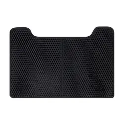 UAMLY Alfombrilla filtrante de doble capa para arena de gatos - 1 pieza