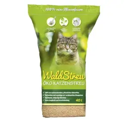 WaldStreu arena ecológica para gatos - 40 litros (10 kg)