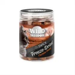 Wild Freedom snacks liofilizados de corazón de pollo - 45 g