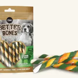 Zoë Golosina Masticable cordero y menta para perros - 9 uds.