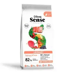 6 KG 6 kg Dibaq Sense Urinary Grain Free Adult Salmón y Atún pienso para gatos