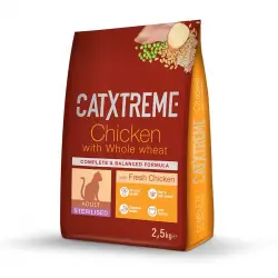 Catxtreme Sterilised Pavo y Pollo pienso para gatos