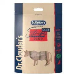 Dr Clauders Stripes Rino Snack Para Perros Grandes Tiras de Vacuno, 1 x 80 gr