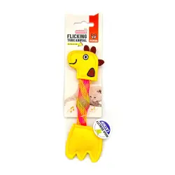 Fofos  jirafa con catnip para gatos - 6 cm x 1.5 cm x 18 cm