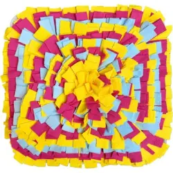HausPets Esterilla amarilla de 35 cm para buscar alimento - 1 artículo