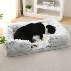 IntiMeg Cama rectangular para perros - 80X53X15CM