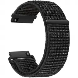 Ksix Comfy Correa Intercambiable Negra Compatibilidad Universal 22mm