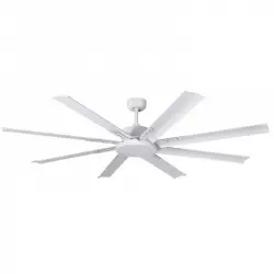 Martec Albatross Ventilador de Techo con Luz y Mando 210cm 35W Blanco