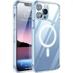 Max Power Digital Funda Compatible Magsafe para Apple iPhone 13 Transparente Magnética