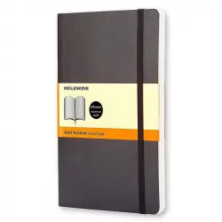 Moleskine Classic Cuaderno 192 Hojas Páginas Rayadas Tapa Blanda Negro