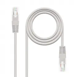 Nanocable Cable de Red RJ-45 UTP AWG24 Cat. 5e 1m Gris