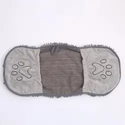 Pawffee Toalla para perros: de secado rápido, absorbente y con bolsillos - 1 pieza