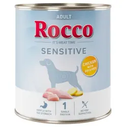 Rocco Sensitive 6 x 800 g - Nueva receta: Pollo con patatas