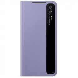 Samsung Smart Clear View Cover Funda Violeta para Samsung Galaxy S21