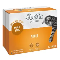 Smilla Bocaditos con verduras 48 x 85 g en oferta: 40 + 8 ¡gratis! - Adult Pack mixto