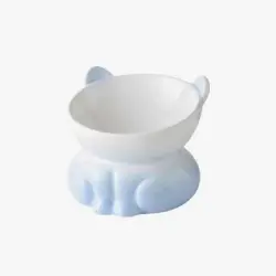 UAMLY Cuenco de cerámica para gatos - azul
